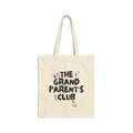 Grandparent's Club Canvas Tote Bag