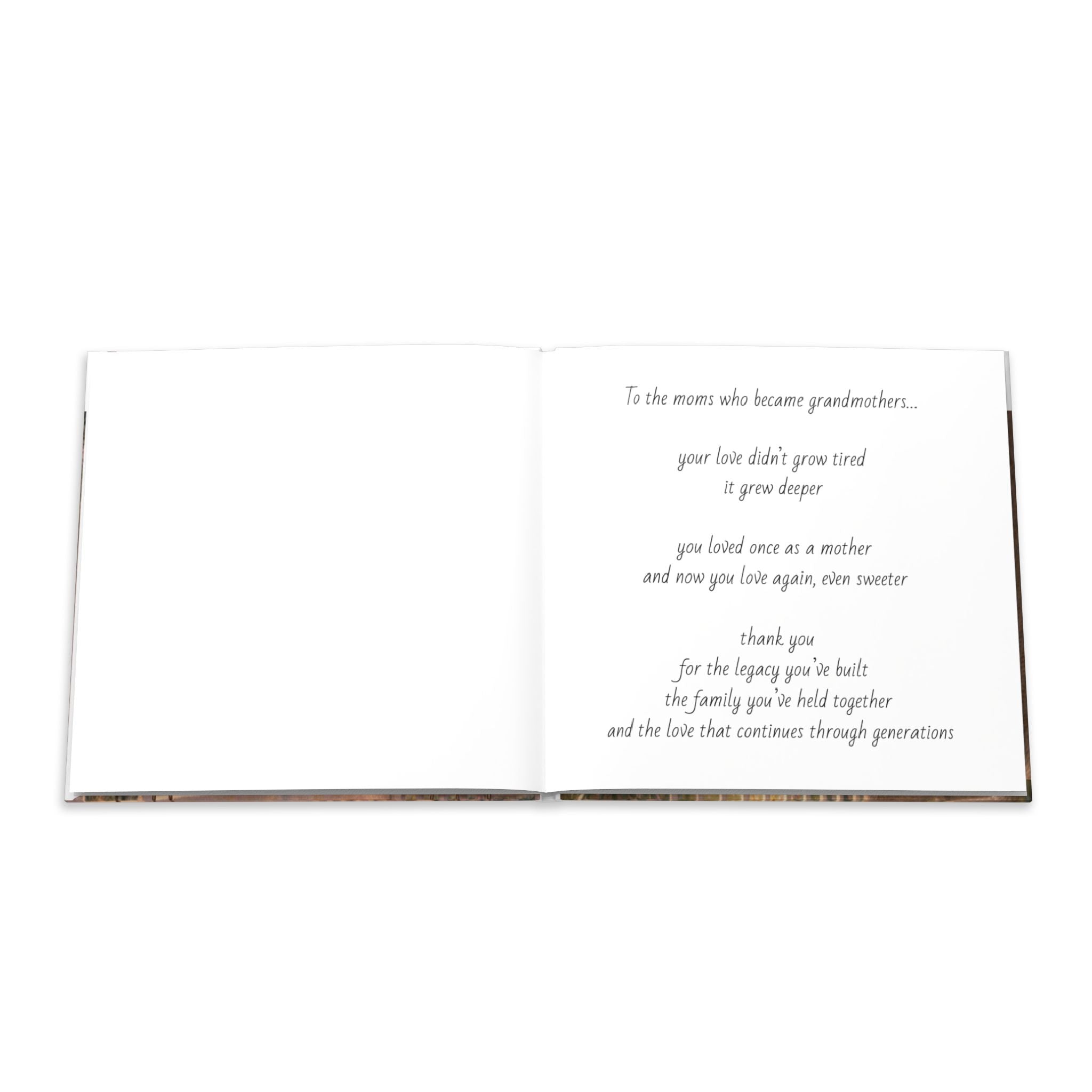 Happy Mother’s Day: A Keepsake Poetry Book for Grandmothers